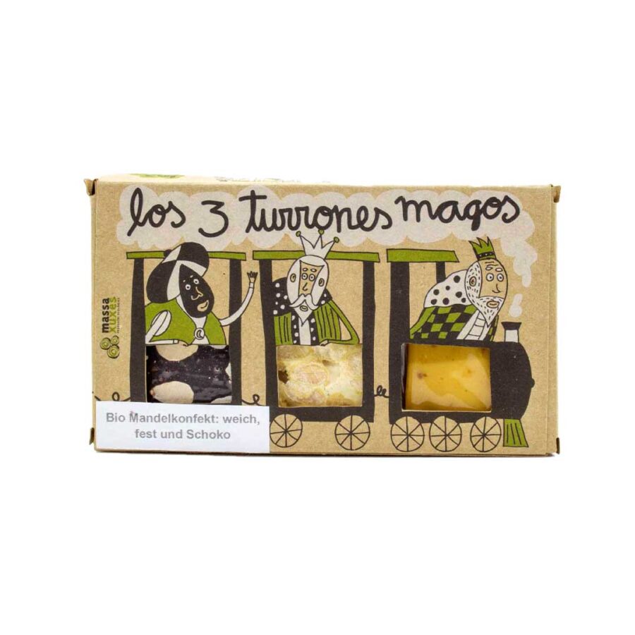 3er-Set-Bio-Mandelkonfekt,-Turrón.-Geschützte-Ursprungsbezeichnung-Jijona-190g