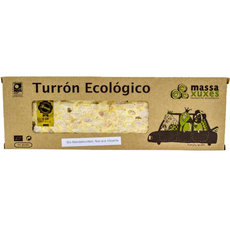 Bio-Mandelkonfekt,-Turrón-Alicante