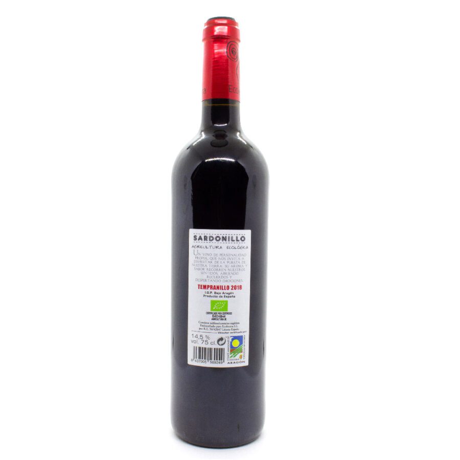 Rotwein-Garnacha,-Junger-Wein,-Bio,-Gold-Biofach