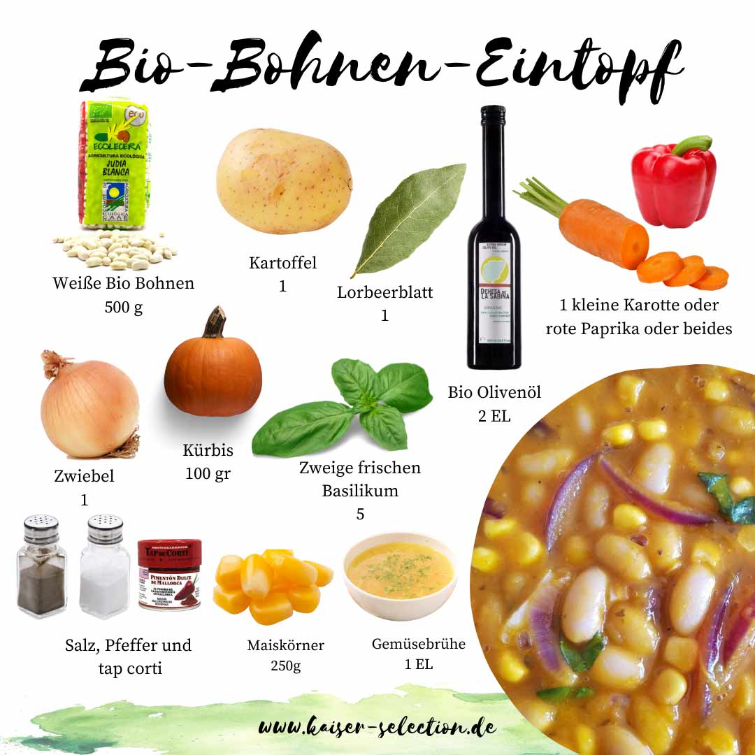 Bio-Bohnen-Eintopf