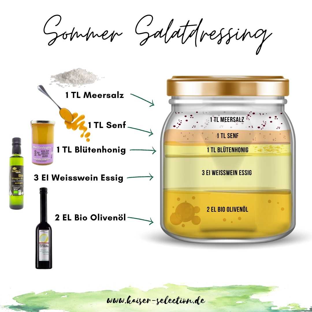 Sommer Salatdressing